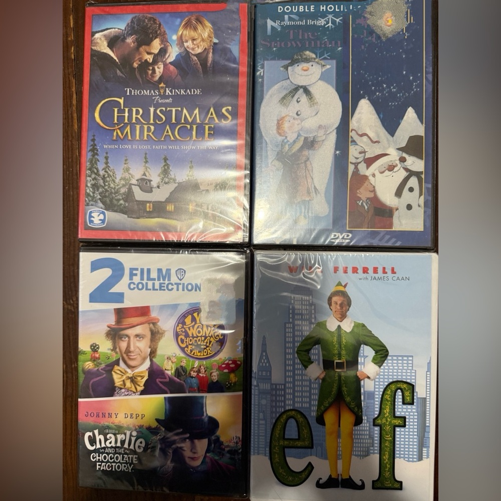 🎄 Holiday & Family Classics DVD Collection (4 Movies Total!) 🎥